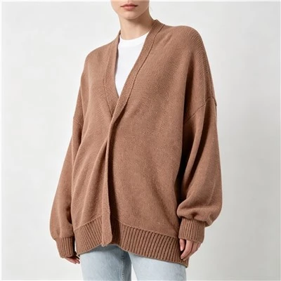 Sweter rozpinany damski